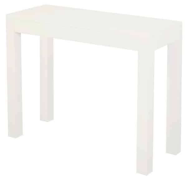Amsterdam 1 Drawer Sofa Table (White) - Image 2