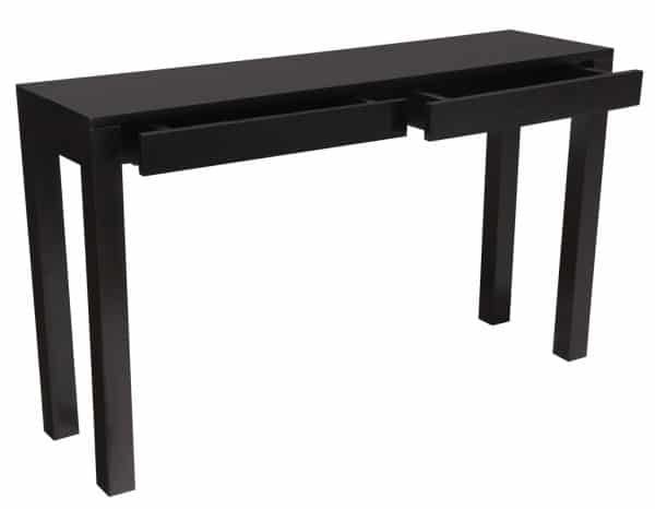 Amsterdam 2 Drawer Sofa Table (Chocolate) - Image 2