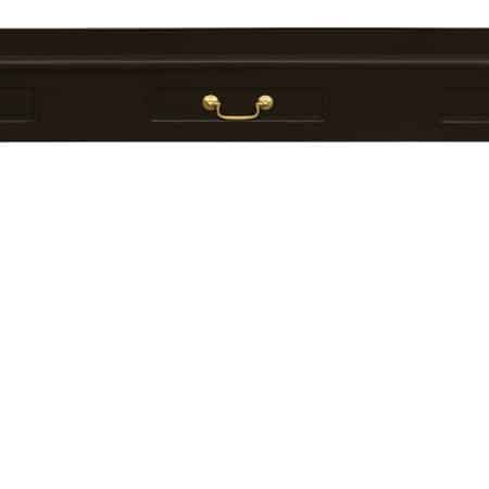 Queen Anne 3 Drawer Sofa Table - Chocolate