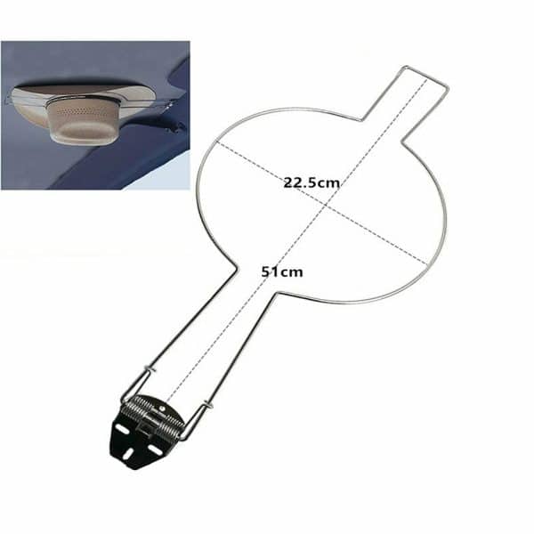 Car Hat Holder Saver Spring Steel Hat Load Cover Riding Helmet Cowboy Hat - Image 2