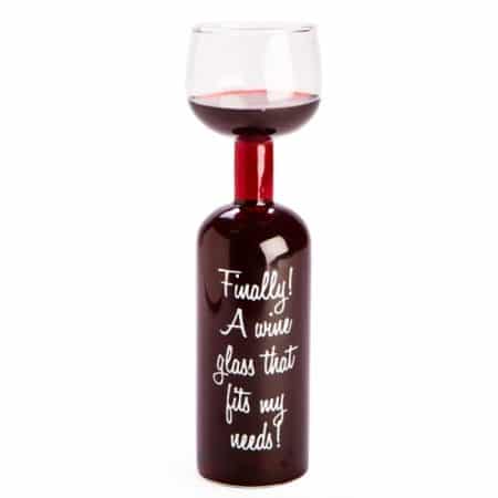 Wine Bottle Glass