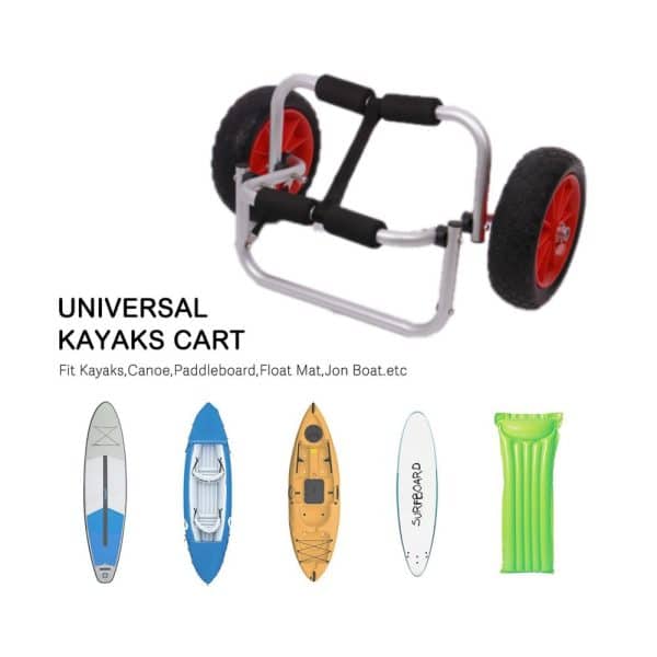 Kayak Boat Carrier Tote Trolley Cart Transport SUP Foldable Cart - Image 2