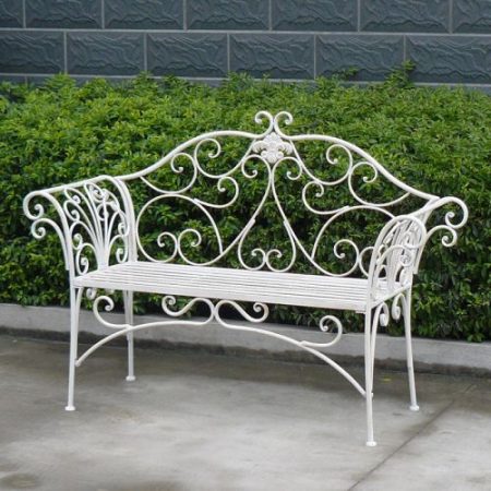 Katerina Bench Ant. White - Image 2