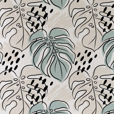 Cushion Cover-With Piping-Rainforest Seafoam-45cm x 45cm - Image 2