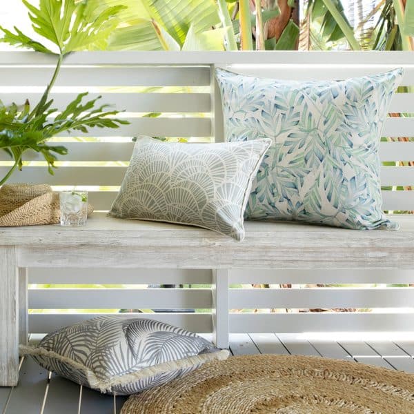 Cushion Cover-Coastal Fringe Natural-Seminyak Smoke-45cm x 45cm - Image 2