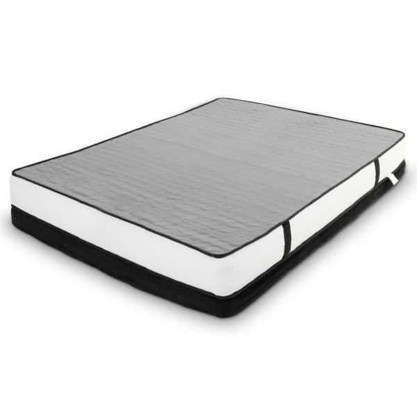 Laura Hill  Double Mattress Bed Size Euro Top 5 Zone Spring Foam 32cm Bedding Pocket - Image 2