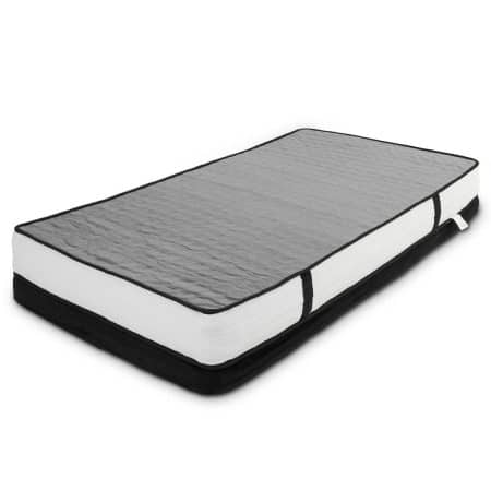 Laura Hill Single Mattress Bed Size Euro Top 5 Zone Spring Foam 32cm - Image 2