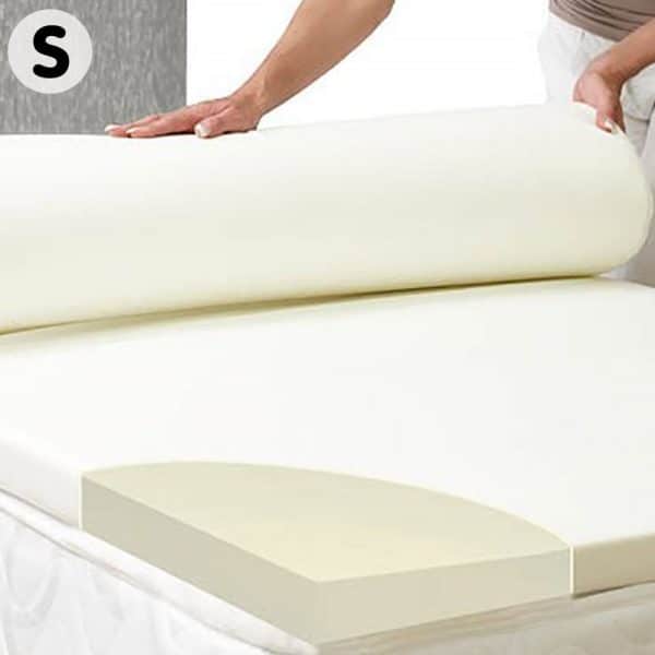 Laura Hill High Density Mattress Foam Topper 5cm - Single - Image 2