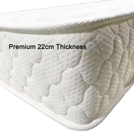 Premium 5 Zone Pocket Spring Foam Mattress Medium Firmness 22cm - King - Image 2
