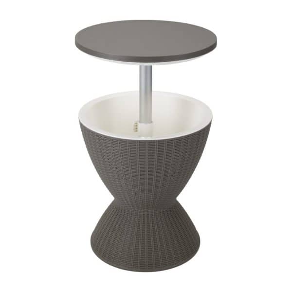 Taupe Ice Bucket Table - Image 2