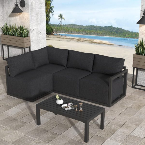 Four-Seat Alfresco Harmony Set – White - Image 2