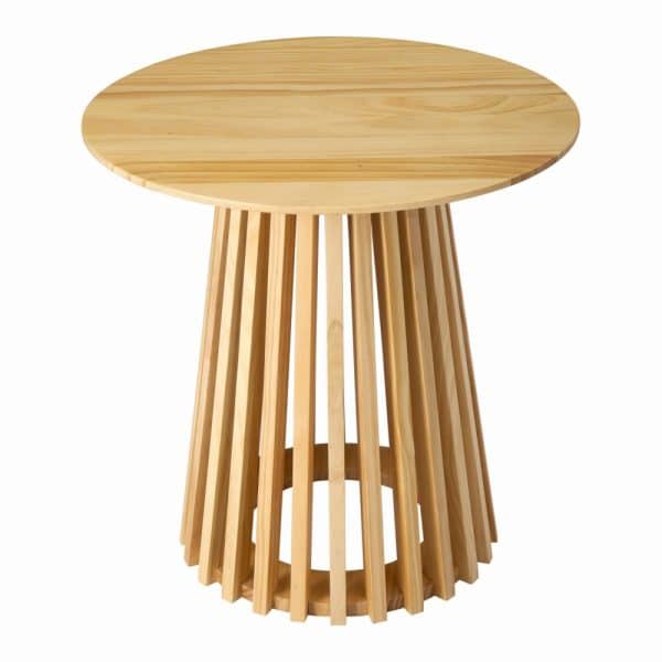 Palmer Timber Tally Natural Side Table - Image 2