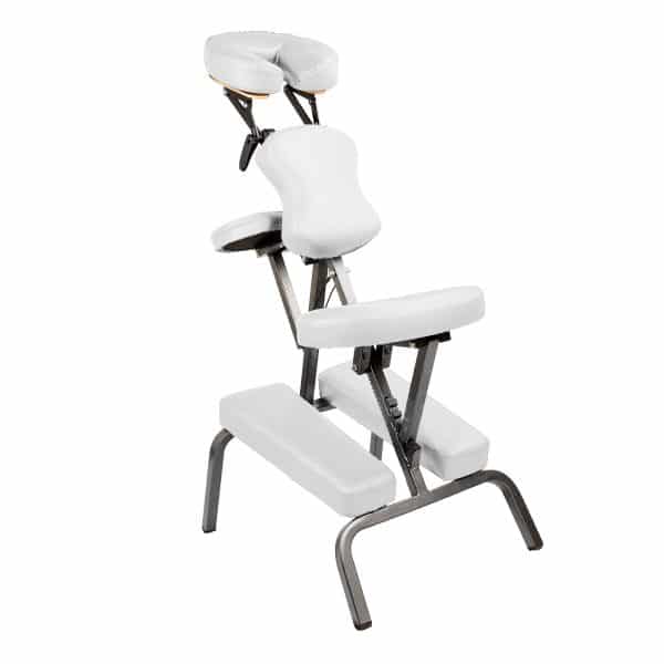 Aluminium Portable Beauty Massage Foldable Chair Table WHITE