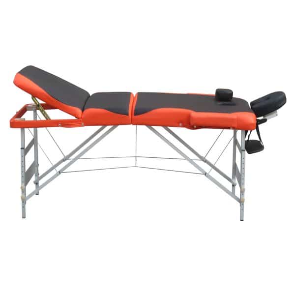 YES4HOMES 3 Fold Portable Aluminium Massage Table Massage Bed Beauty Therapy - Image 2