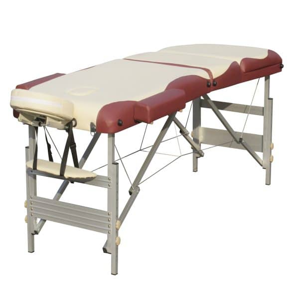 YES4HOMES 3 Fold Portable Aluminium Massage Table Massage Bed Beauty Therapy - Image 2