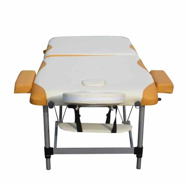 YES4HOMES 2 Fold Portable Aluminium Massage Table Massage Bed Beauty Therapy - Image 2