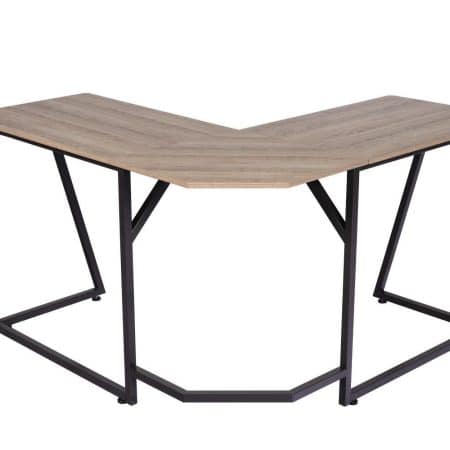 YES4HOMES Corner Computer Desk, Gaming Desk for Laptop, Writing Table, Multipurpose Workstation - Image 2