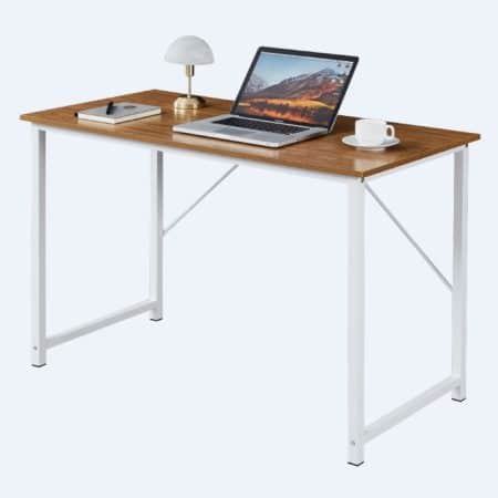 YES4HOMES Computer Desk, Sturdy Home Office Gaming Desk for Laptop, Modern Simple Style Table, Multipurpose Workstation - Image 2