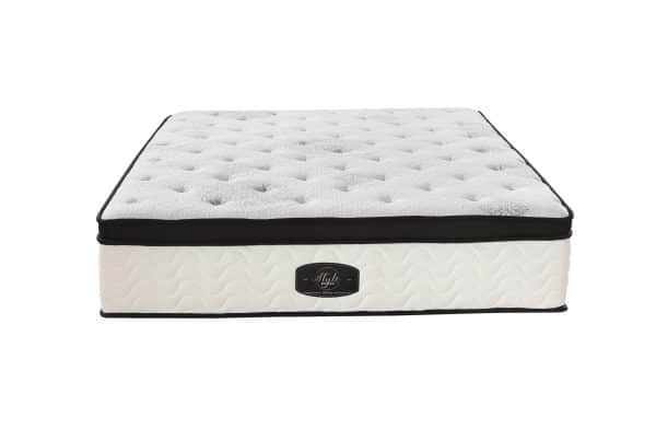 Chiro 7 Zone Latex Euro Top 35cm Pocket Spring Mattress - Double Size - Image 2