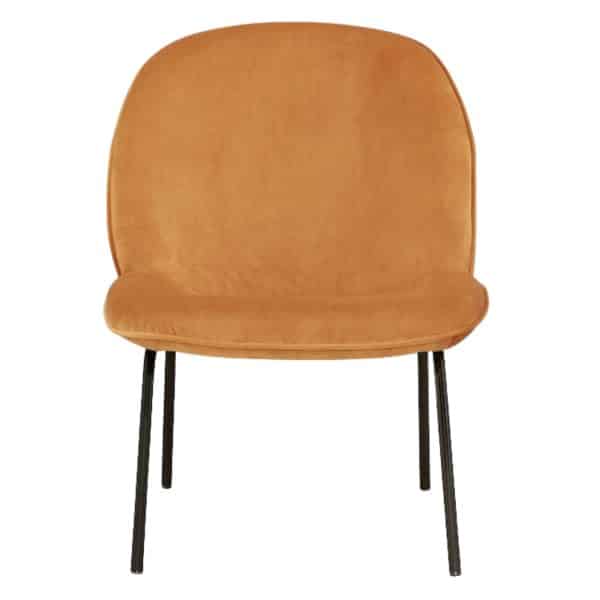 Giovanna Fabric Occasional Accent Chair Yellow - Image 2