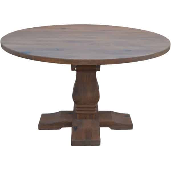 Florence  5pc Round Dining Table Set 135cm 4 Fabric Chair French Provincial - Image 2