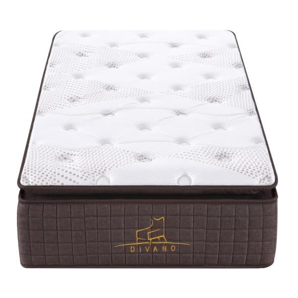 Luxe Dreams Single Size 7 Zones Pocket Spring Premium Medium Feel 34cm Mattress - Image 2