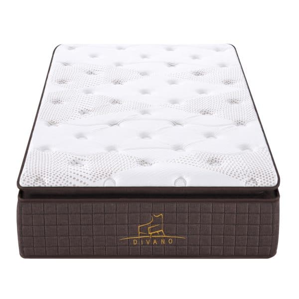 Luxe Dreams King Single 7 Zones Pocket Spring Premium Medium Feel 34cm Mattress - Image 2