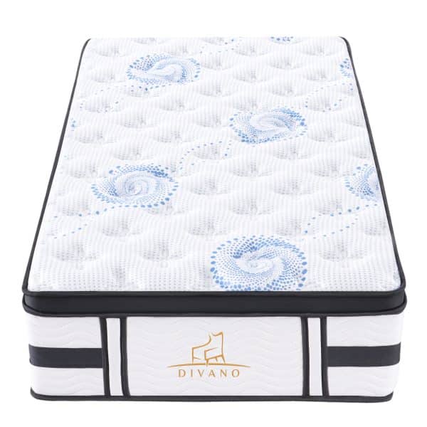 Majestic Rest Single Size 7 Zones Luxury Premium Firm Pocket Spring 34cm Mattress - Image 2