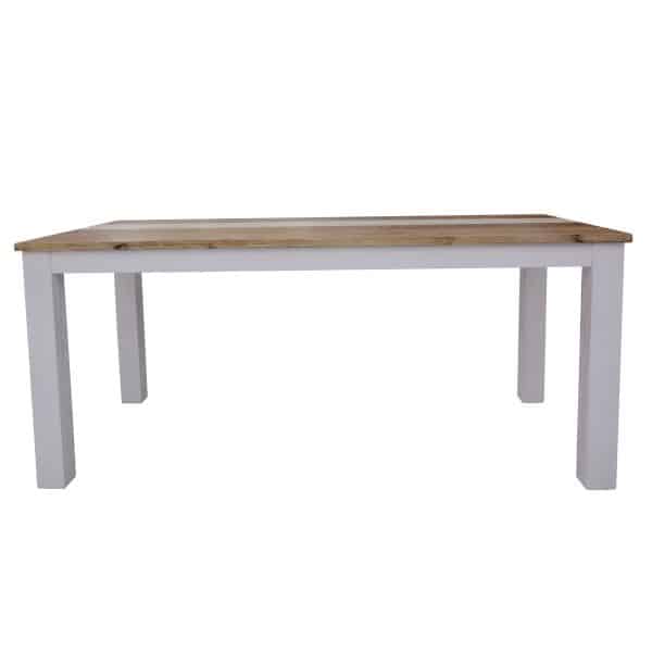 Orville 5pc Dining Set 1.8m Table 3 Chair 1.5m Bench Solid Timber - Multi Color - Image 2