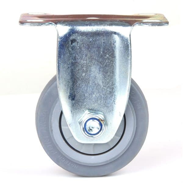 3 inch Heavy Duty Caster Wheels Fixed Casters Castor Wheels Cart Furniture Workbench - Image 2