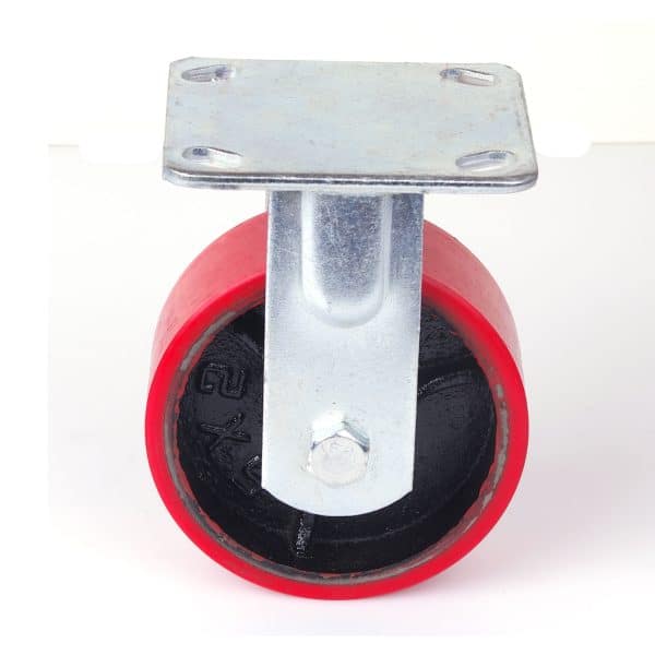5 inch Industrial 500KG Caster Wheels Fixed Casters Castor Wheels Cart Furniture Workbench - Image 2