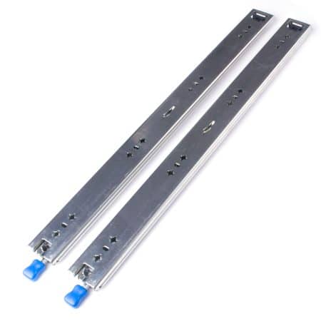 24in Pair 150KG Heavy Duty Drawer Slides Rails Runners Locking Ball Bearing - Image 2