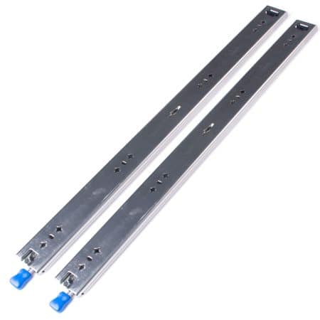 28in Pair 150KG Heavy Duty Drawer Slides Rails Runners Locking Ball Bearing - Image 2