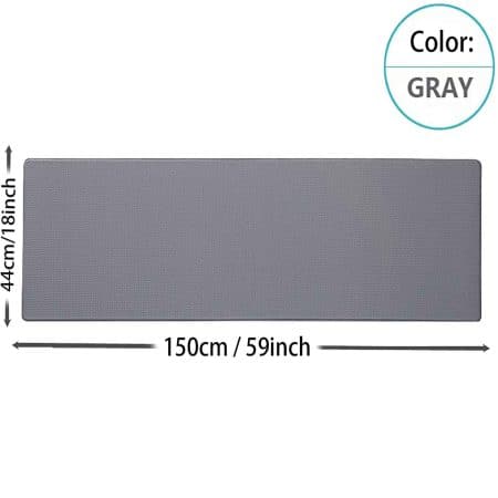 150cm Kitchen Anti-Skid Anti Fatigue Pu Leather Floor mat, Kitchen Rug - Image 2