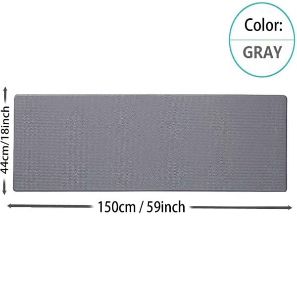 150cm Kitchen Anti-Skid Anti Fatigue Pu Leather Floor mat, Kitchen Rug - Image 2
