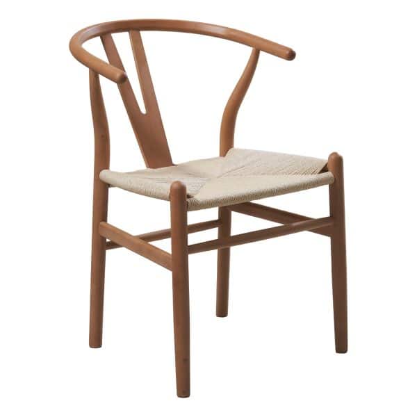 Natural Hans Wegner Replica Wishbone Chairs (Set of 2) - Image 2