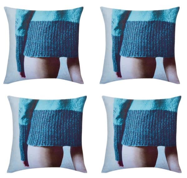 Pack of 4 Blaze Jumper Designer Cushion Covers 45cm x 45cm - Image 2