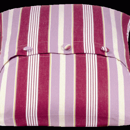 Coste Fuchsia 50x50cm Striped Cushion Cover