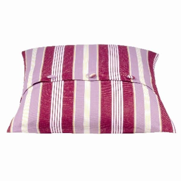 Pack of 4 Coste Fuchsia 50x50cm Striped Cushion Cover - Image 2