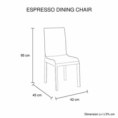 2x Steel Frame White Leatherette Medium High Backrest Dining Chairs with Wooden legs - Image 2
