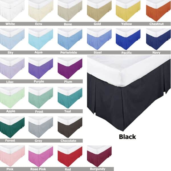 ASSUN Box Pleated Valance Ecru SINGLE - Image 2