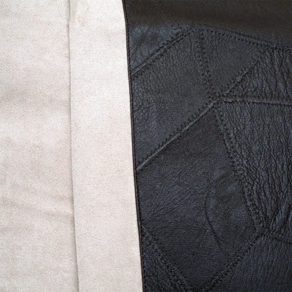 Phase 2 Studio Faux Suede/Faux Leather Square Cushion Cover 40 x 40 cm - Image 2
