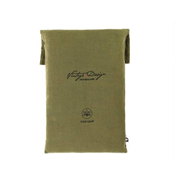 Vintage Design Homewares Hemp Fern Sheet Set Super King - Image 2