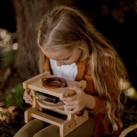 Wooden Microscope