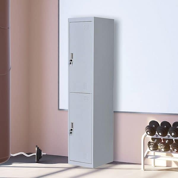 Two-Door Office Gym Shed Storage Lockers - Image 2