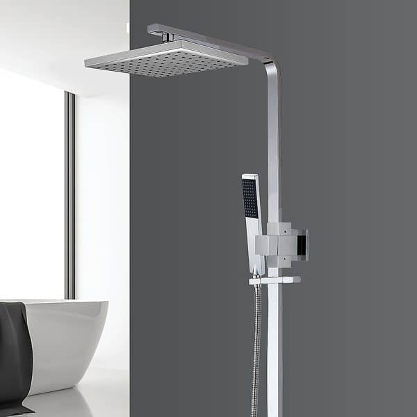 2-in-1 Massage Hand Shower & Head Tap Bathroom Mixer - Image 2