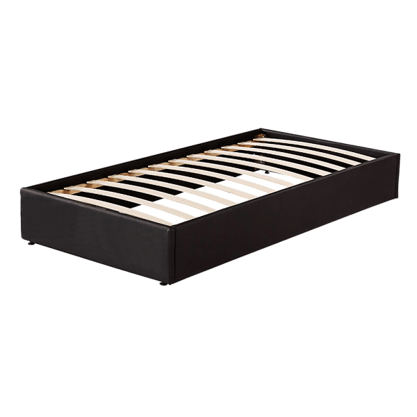PU Leather Single Bed Ensemble Frame