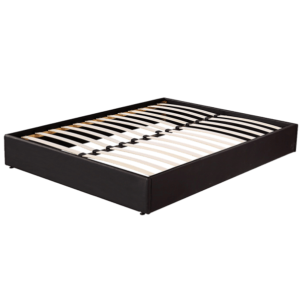 PU Leather Double Bed Ensemble Frame