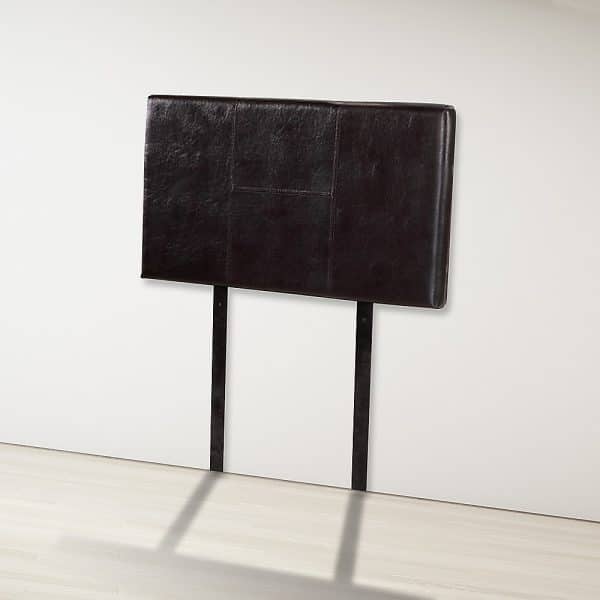 PU Leather Single Bed Headboard Bedhead - Brown - Image 2