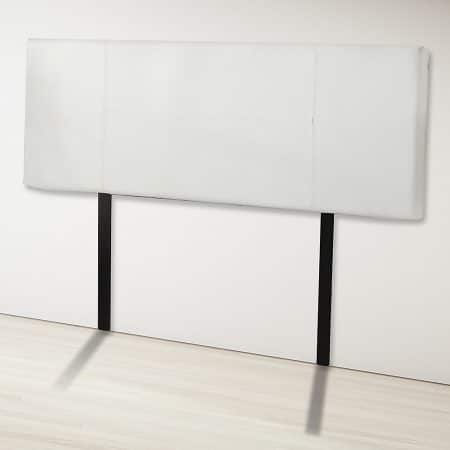 PU Leather Double Bed Headboard Bedhead - White - Image 2